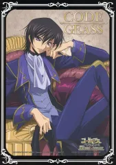 【中古】原画イラストボード コードギアス 反逆のルルーシュ　台紙付イラストポートレート ルルーシュバースデー＆ 15th Anniversary H