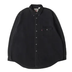 Levis / vintage ヴィンテージ リーバイス シャツ ブラック 黒 サイズ:XXL | 人気モデル RED TAB | 90s ブラック デニム メタルボタン BD シャツ | 60517-1361 | トップス カジュアルシャツ【中古】