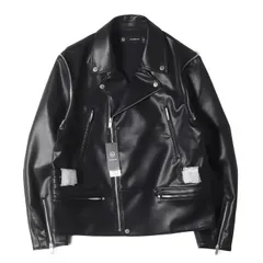 【新品】UNDERCOVER アンダーカバー ジャケット ブラック 黒 サイズ:L | 24SS GU 2WAY ダブル ライダース ジャケット | アウター ブルゾン 上着 | コラボ【メンズ】