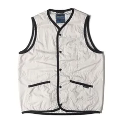 LAVENHAM ラベンハム ベスト ホワイト 白 サイズ:XXL | 25SS レイヤリング ジレ ベスト (Unwadded Thornham) | MADE IN ENGLAND | トップス レイヤード【メンズ】【中古】