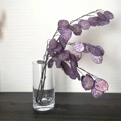 造花　シルバーダラー　ラベンダー　ユーカリ　2本セット　　インテリア　北欧系インテリア　ブライダル　撮影小物