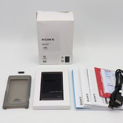 SONY WALKMAN NW-A55-B 그레이쉬 블랙 A50 시리즈 16GB MP3 플레이어 고해상도 음원 대응 소니 워크맨 본체