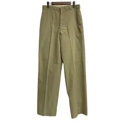 ヴィンテージ vintage 60's US.ARMY チノトラウザーズ ツイルチノパン チノパン ベージュ 32×35サイズ 201MB-1274 VB