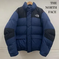 ザノースフェイス ダウン ジャケット 2トーン ロゴ 刺繍 メンズ XL ISItems【USED】【古着】【中古】50150443