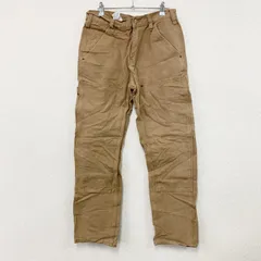 古着 used　Carhartt　カーハート　RELAXED FIT　ダブルニーペインターパンツ　キャメル　32サイズ