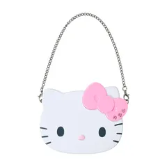 サンリオ(SANRIO) チェーン付き両面ミラー（I Love Hello Kitty） ハローキティ ピンク 鏡 メイク 持ち運び 338681 [ピンク]