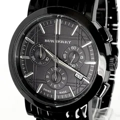 【希少✨】バーバリー　腕時計　ノバチェック　クロノグラフ　新品電池　メンズ 2026年最新】バーバリー クロノグラフの人気アイテム - メルカリ