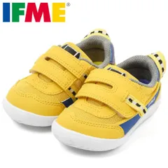 イフミー 20-3407 IFME TRAIN 新幹線シリーズ ベビースニーカー ベビーシューズ 運動靴 面ファスナー 洗える中敷き 鉄道 電車 乗り物 履きやすい 歩きやすい 赤ちゃん 子供 イフミートレイン 靴 イエロー