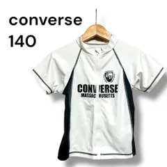 a1612 CONVERSE コンバース ラッシュガード 140 半袖 男の子 水着 白