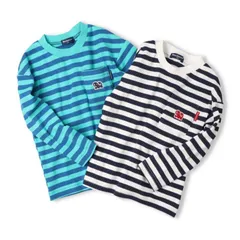 moujonjon ボーダー長袖Tシャツ　m16804