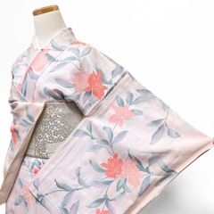 キモノモダン＜レース刺繍着物＞はんなり&ウツクシ、レース刺繍着物