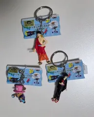 モンキー・D・ルフィ、トニートニー・チョッパー、ロビン 浴衣 ver フィギュア キーホルダー ONE PIECE