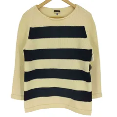 ユーズドフルギ USED古着 YURI PARK ボーダー ニット セーター メンズ 表記無 