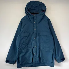 古着 80's/80年代 ヴィンテージ エルエルビーン L.L.Bean USA製 ナイロンジャケット マウンテンパーカー バクスターステートパーカー 裏地チェック L ブルー系 レディース
