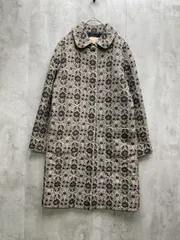 MINIMUM MINIMUM ミニマムミニマム 花柄 コート ベージュ×黒  ◇■レディース