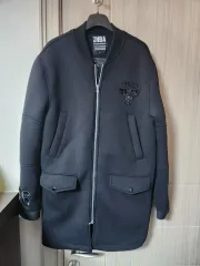 NBA シカゴ ブルズ ブラック ロング ジャケット 100