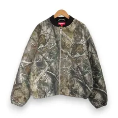 SUPREME 25aw Zip-Off Sleeve Quilted Bomber Jacket Realtree サイズL シュプリーム ジップオフスリーブ キルテッド ボンバージャケット リアルツリー柄 2wayアーム 大名店