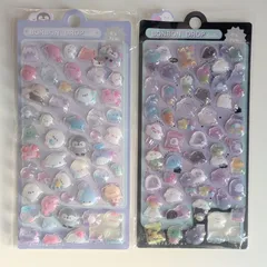 ぷくぷくシール　2枚セット