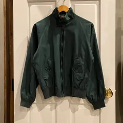 vintage 90s カシミヤウール ハリントンジャケット ダークグリーンXL vintage 90s カシミヤウール ハリントンジャケット ダークグリーンXL