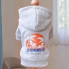 超可愛い! かわいい 犬服 サーフ フーディー 小型犬 ペットウェア お散歩 カットソー 男の子 女の子 おしゃれ シンプルコーデ ドッグウェア