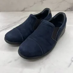 ACHILLES SORBO アキレス ソルボ スリッポン ネイビー ブラウン 23.0cm