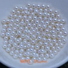 パール 真珠 10粒売り 3.5-4mm DIY ルース 淡水パール DIYネックレス 天然本真珠 小粒淡水パール 淡水真珠 ネックレス ブレスレット 小粒 真珠 ジュエリー 粒売り バラ売り 丸玉 ルース ホワイト パーツ アクセサリー zb35a