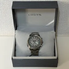 （T772）良品 正常稼働 CITIZEN シチズン PROMASTER プロマスター 電波ソーラー Eco-Drive エコドライブ  SKYシリーズ PMV65-2271 U680-T016677Y 人気 時計 メンズ ユニセックス