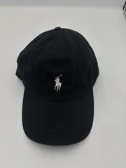 ▪︎ポロ ラルフローレン キャップ 帽子 ブラック 黒 ポニー刺繍 キャップ メンズ レディース