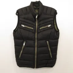 【姫路東店】 中古 DIESEL | ディーゼル ダウンベスト ブラック サイズ：S 【94】