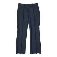 ZK33 theory セオリー レディース センタープレス スラックスパンツ ダークグレー レディース 2サイズ