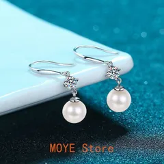ピアス モアサナイト 0.6ct シルバー925 人工ダイヤモンド モアッサナイト ギフト 普段使い 耳飾り パーティー 結婚式 プレゼント zb145