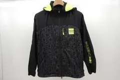 中古 レディース ニューバランスゴルフ New Balance golf ブルゾン 1(M) 黒×黄色 長袖ダブルジップ フード付き