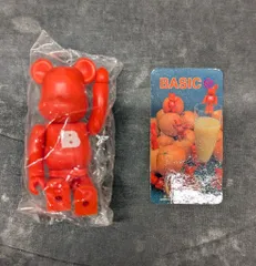 MEDICOMTOY BE@RBRICK BASIC(B) オレンジ 100% シリーズ7