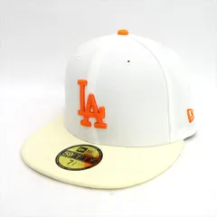 NEW ERA / ニューエラ ◆キャップ/59FIFTY/ドジャース/クーパーズタウンAnniversary/ホワイト/7 1/2 【メンズ/MEN/男性/ボーイズ/紳士】【帽子/ぼうし/ハット/キャップ/帽】 メンズファッション【中古】 