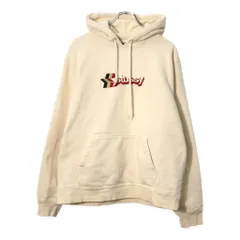 STUSSY ステューシー スウェットパーカー アイボリー(メンズ M)中古 古着 X0937