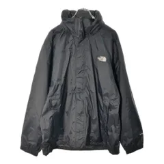 THE NORTH FACE ノースフェイス HYVENT ナイロンジャケット アウトドア ブラック(メンズ XL)中古 古着 X1061