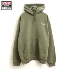 00s Carhartt スウェット パーカー メンズ XLサイズ相当 ビッグサイズ オーバーサイズ