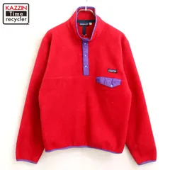 80s vintage patagonia スナップT フリースジャケット メンズ 表記Mサイズ