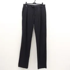 80s イタリア製 GIORGIO ARMANI ブラック レーヨン スラックス OTSU】1980's vintage 