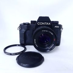 CONTAX コンタックス Aria + Carl Zeiss Planar 1.7/50 T* フィルム