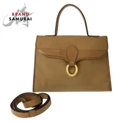 Dior ディオール ヴィンテージ トロッター ブラウン ベージュ ゴールド金具 ショルダーバッグ ハンドバッグ 2WAY レディース 503734【中古】