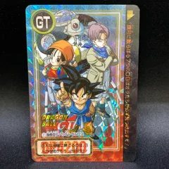 【中古品】 ドラゴンボールGT カードダス 孫悟飯&パン&トランクス ドラゴンボールカードダス 【073-260109-SH-28-min】