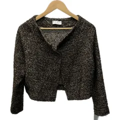 MARNI(マルニ) ジャケット サイズ38 S レディース美品  - ダークブラウン×白 長袖/春