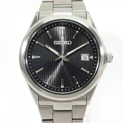 【三重本店】 中古 SEIKO | セイコー SBTM351 SEIKO SELECTION セイコーセレクション 腕時計 アナログ表示 ソーラー電波時計 ブラック×シルバー 【131】