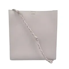 新品同様 ジルサンダー タングル ミディアム レザー シルバー金具 ピンク ショルダーバッグ 1206 JIL SANDER