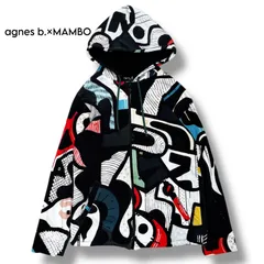 【agnes b.×MAMBO】artist's serie 限定コラボ ジップフーディ　XSのサムネイル