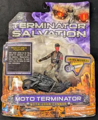 PLAYMATES (VEHICLE) MOTO TERMINATOR / WITH JOHN CONNOR 3.75インチ
