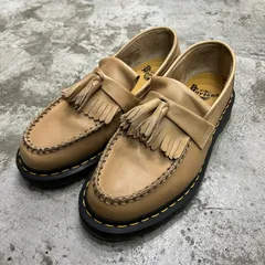 Dr.Martens ADRIAN タッセルローファー 革靴 レザーシューズ エイドリアン ドクターマーチン ベージュ系 6 （6324M）