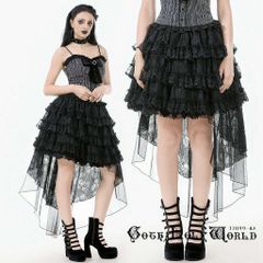 F size OZZ CROCE ビスチェ風トップス オーバースカート付き - メルカリ