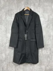 VICALLED チェスターコート ロング コート size3XL/黒 ◆■ メンズ